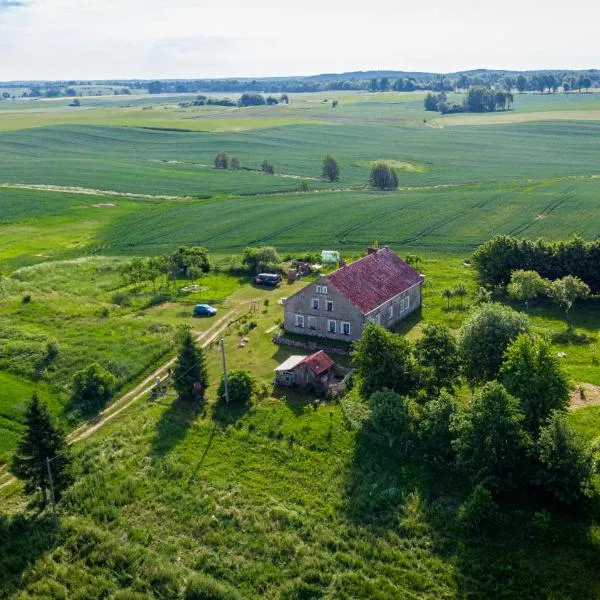 Miejsce Mocy Mazury，位于Węgój的酒店