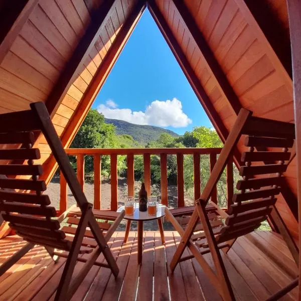 CHALÉ HAKUNA MATATA-Vale do capão，位于韦尔卡鲍的酒店