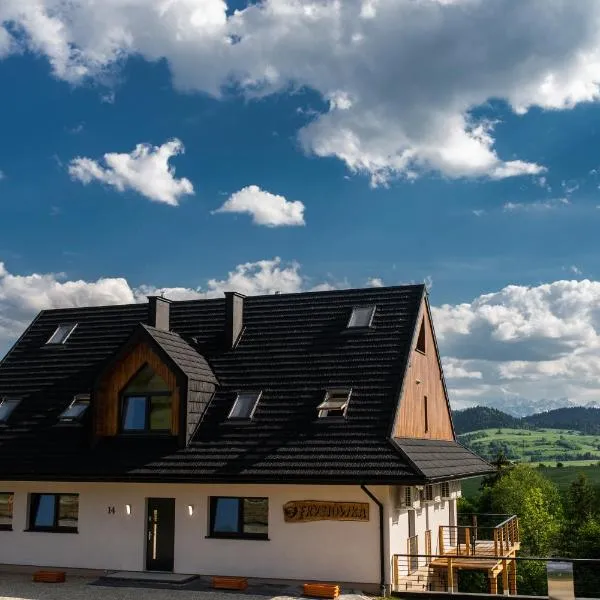 Krościenko Grywałd Czorsztyn Apartamenty Frysiówka，位于Grywałd的酒店