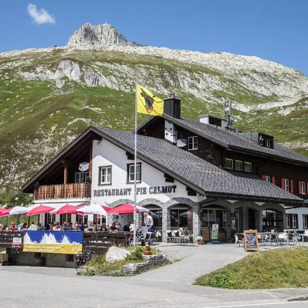 Berggasthaus Piz Calmot，位于艾罗洛的酒店