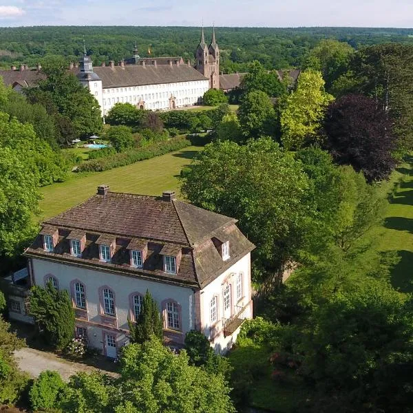 Teehaus im Schlosspark Weltkulturerbe Corvey，位于赫克斯特的酒店