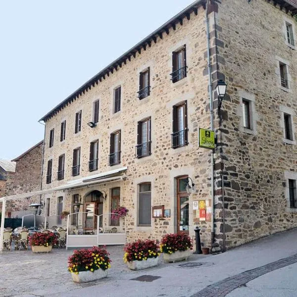 Logis Hôtel Auberge de l'Allagnonette，位于Saint-Poncy的酒店