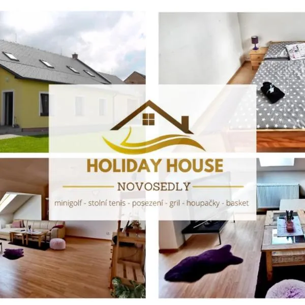 Holiday House Novosedly，位于Řepany的酒店