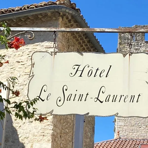 圣劳伦酒店，位于Saint-Victor-la-Coste的酒店