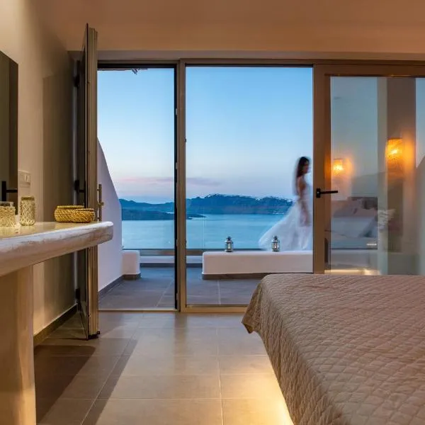 Blu Rooms Santorini，位于阿克罗蒂里的酒店