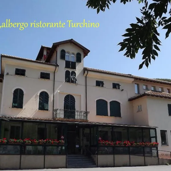 图尔奇诺餐厅旅馆，位于Tiglieto的酒店