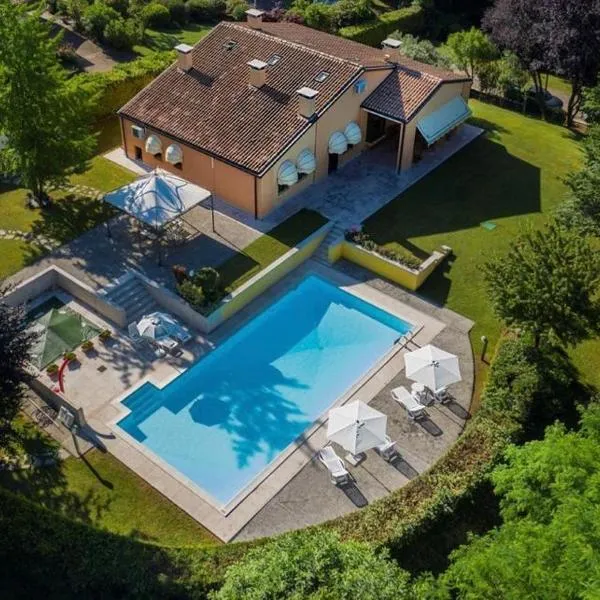 洋槐别墅，位于Giavera del Montello的酒店