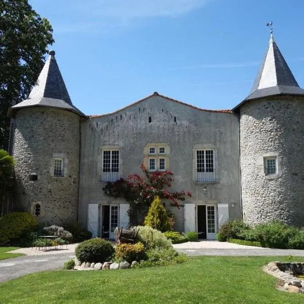Château de Vidaussan，位于Esbareich的酒店