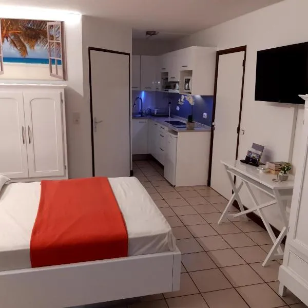 Studio Climatisé - Piscine-Plage - 1 à 2 personnes，位于圣安娜的酒店