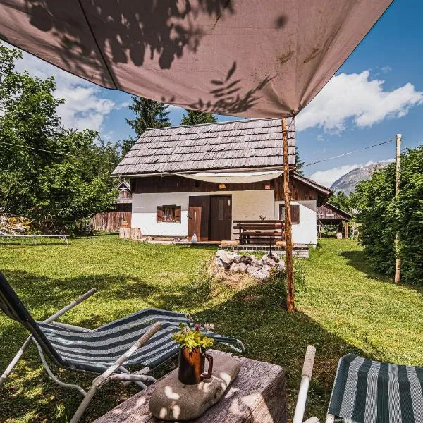 Postaja Mir in the heart of Triglav National Park，位于Goreljek的酒店