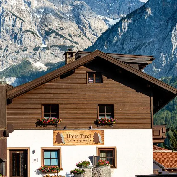 Haus Tirol Ehrwald，位于埃尔瓦尔德的酒店