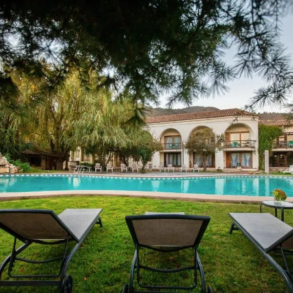Hotel Casablanca Spa & Wine，位于Los Quillayes的酒店