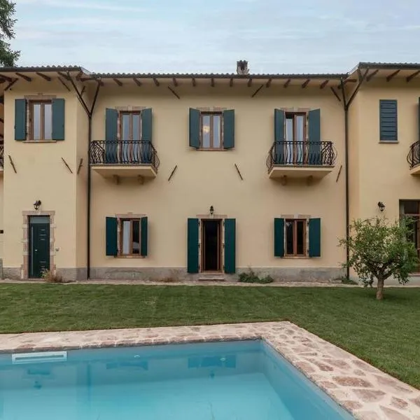 Villa Gina Umbria Luxury Retreat，位于诺尔恰的酒店