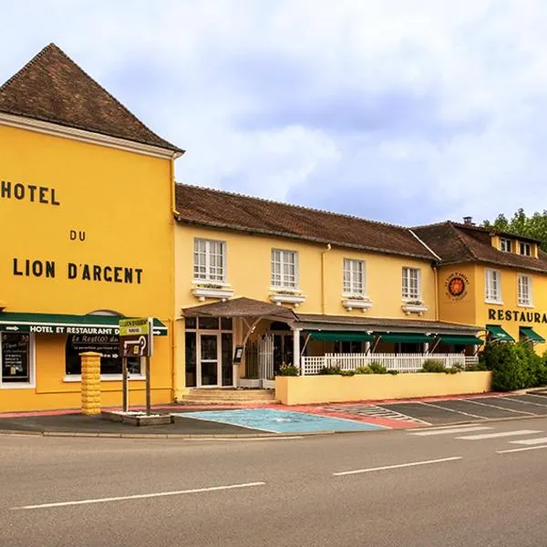 Logis Hôtel Restaurant Du Lion D'argent Et Des Tanneries，位于Vicq-Exemplet的酒店
