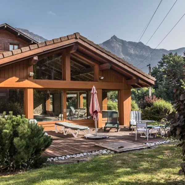 Chalet Hôtel des 2 Gares，位于圣热尔韦莱班的酒店