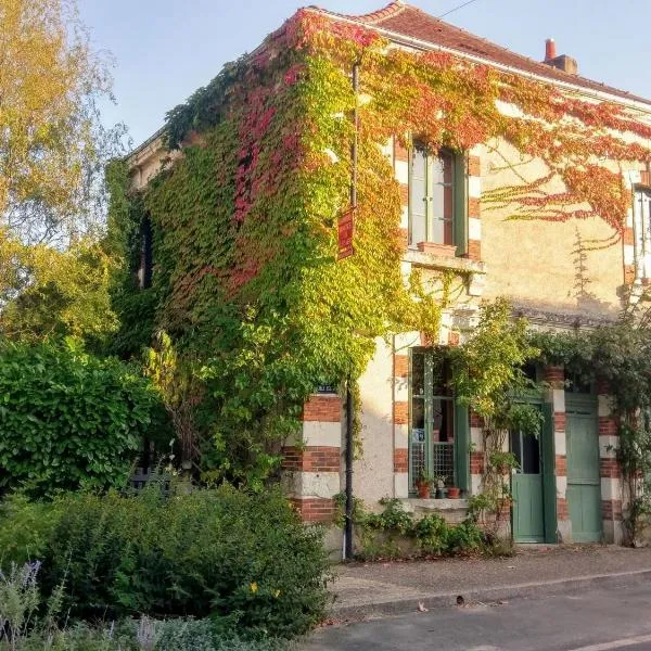 Maison d'hôtes "les volets verts" et sa brocante，位于Saint-Genou的酒店