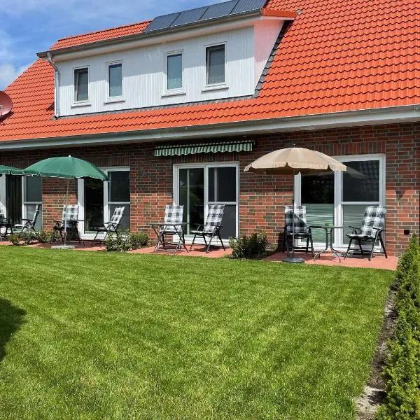 Haus Nordseekrabbe，位于特希尔的酒店