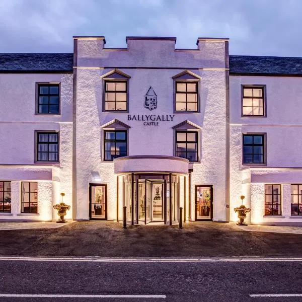 巴里加里城堡酒店，位于Ballygalley的酒店