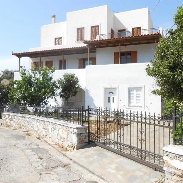 Chrysolithos Kerami Apartments，位于Moutsouna Naxos的酒店