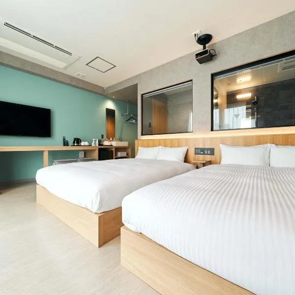 Rakuten STAY naha-tomarifuto 7F Twin Room，位于那霸的酒店