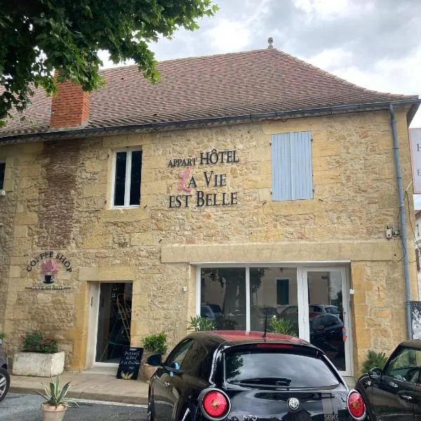Appart Hôtel La vie est belle，位于莫扎克和格朗德-卡斯唐的酒店