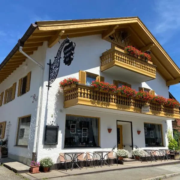 Gästehaus u Ferienwohnungen Veronika incl Frühstücksbuffet und KönigsCard mit 200 kostenlosen Attraktionen，位于翁特拉梅尔高的酒店