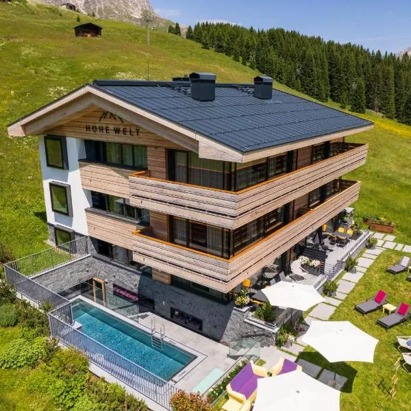 Chalet Hohe Welt - luxury apartments，位于莱赫阿尔贝格的酒店
