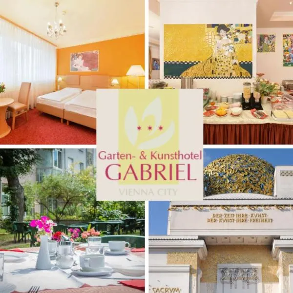 Garten- und Kunsthotel Gabriel City，位于Mannswörth的酒店