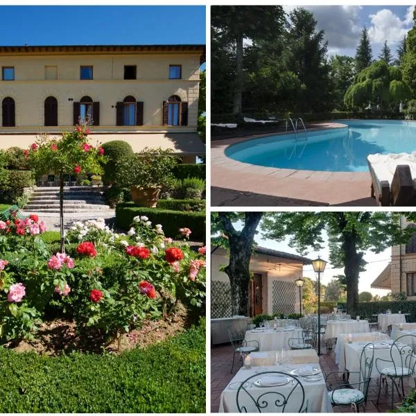 Villa Scacciapensieri Boutique Hotel，位于Isola d'Arbia的酒店