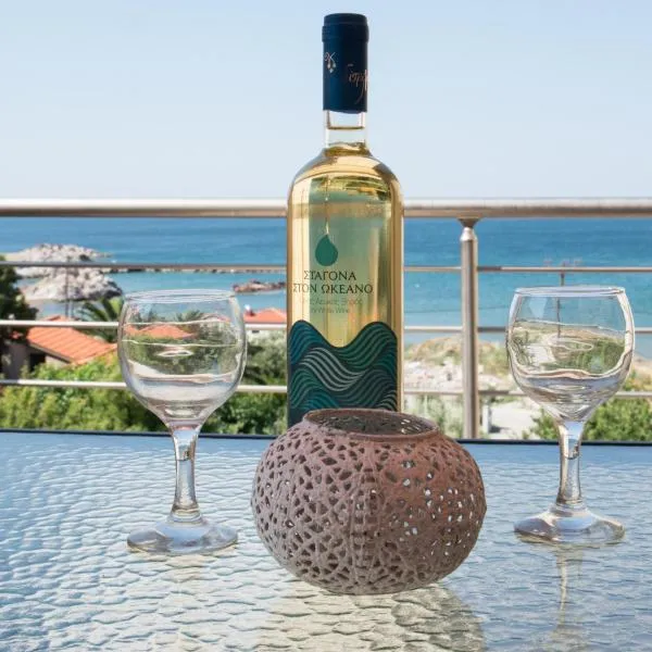 Limnos IRiS Apartments，位于Agios Ioannis Kaspaka的酒店