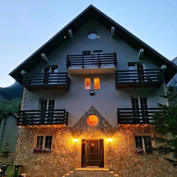 Guesthouse Drinos Valbone，位于瓦勒博内的酒店