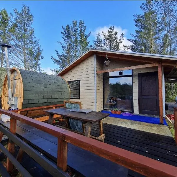 Cabaña Refugio Sauna Spa El Arrayan Casablanca Valdivia，位于瓦尔迪维亚的酒店