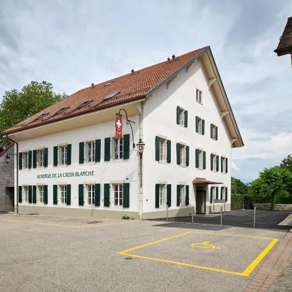 Auberge La Croix-Blanche，位于Bursins的酒店