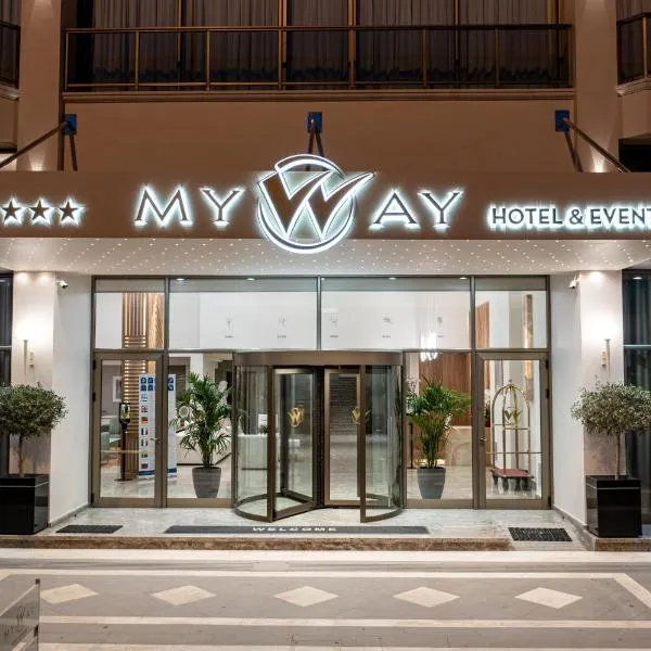 My Way Hotel & Events，位于Vernardhaíika的酒店