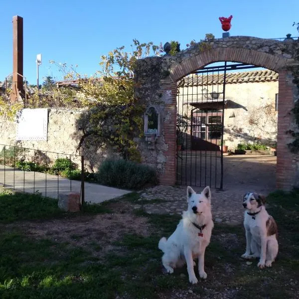 Mas Del Llop Blanc - Dog friendly Hostal Rural - B&B，位于Ventalló的酒店