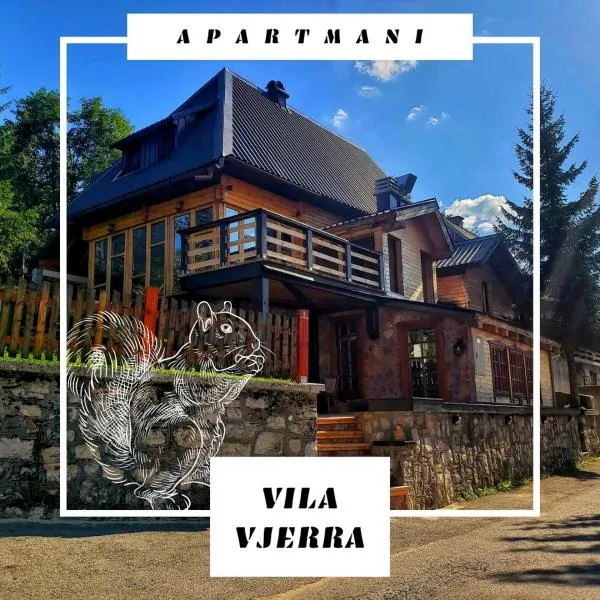 Apartmani Vila Vjerra，位于扎布利亚克的酒店