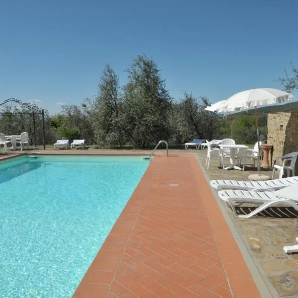 Agriturismo La Camporena，位于基安蒂格雷夫的酒店