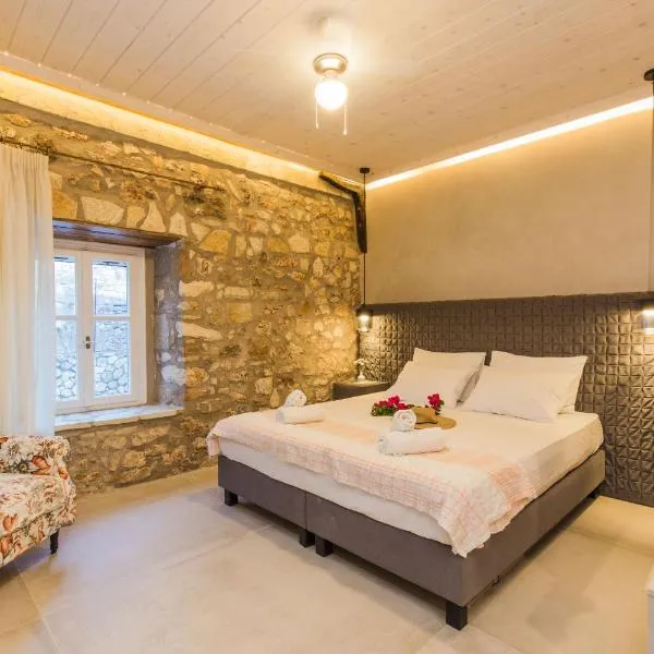 Stone Suites at Lefkada's Old Port，位于雷夫卡达镇的酒店