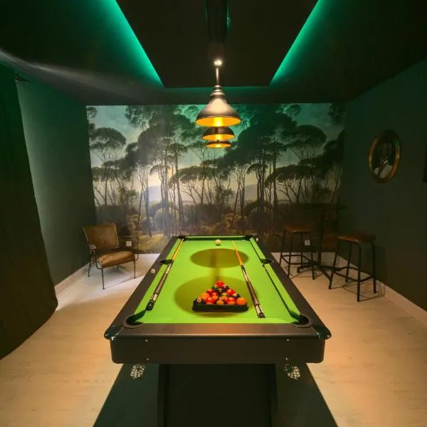 British room Billard & jacuzzi centre ville parking gratuit，位于米卢斯的酒店