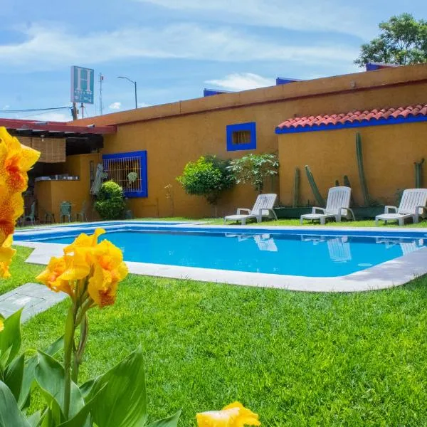 Hotel Hacienda Don Cenobio，位于Santiago Matatlán的酒店