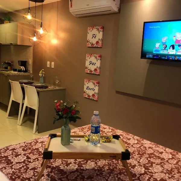 Manaíra Apart Hotel - Flat 201，位于Jaguaribe的酒店