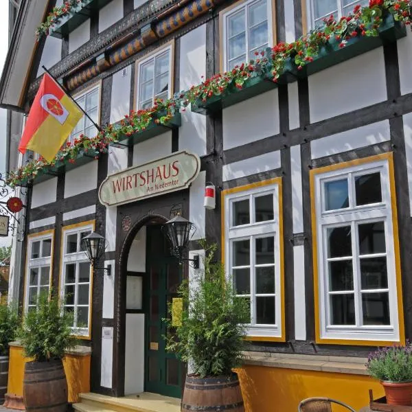 WIRTSHAUS am Niederntor，位于Diestelbruch的酒店