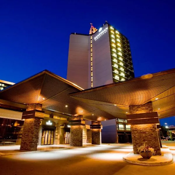 桑德曼特色温哥华机场度假酒店，位于措瓦森的酒店