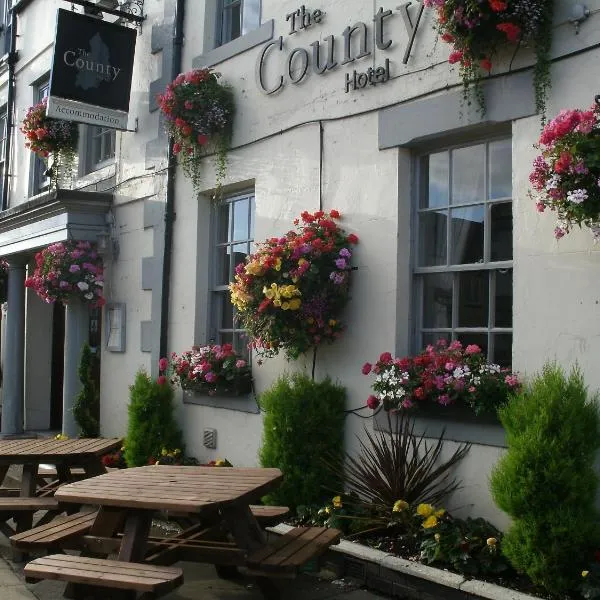 The County Hotel，位于Stagshaw Bank的酒店