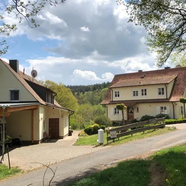 Ferienwohnung am Rohrbacherhof Sabine Rück，位于施吕希滕的酒店