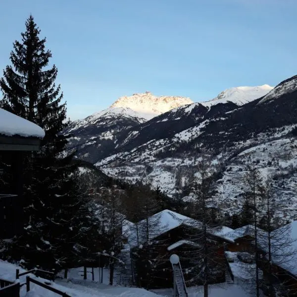 Appartement dans chalet typiquement savoyard au pied des pistes，位于莫达讷的酒店