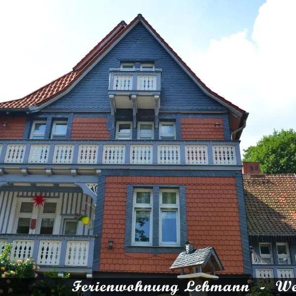 Ferienwohnung Lehmann - Wernigerode，位于韦尼格罗德的酒店
