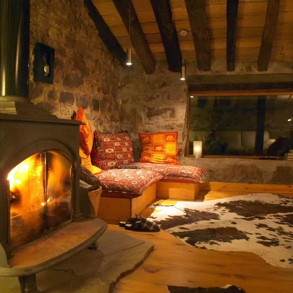 Cabañas con Encanto，位于San Roque de Ríomiera的酒店