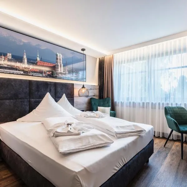 Hotel Demas München-Unterhaching，位于安达赫治的酒店