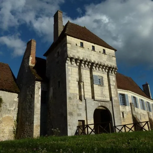 Chateau-monastère de La Corroirie，位于Villeloin-Coulangé的酒店